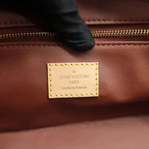 100% Authentic Louis Vuitton Brown Monogram Canvas Clutch Bag 1352-081524 - Picture 10 of 12